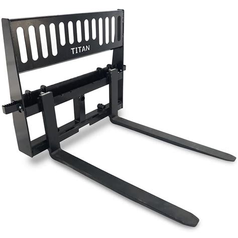 titan attachments pro-duty skid steer pallet fork attachment fork blades|titan attachments customer.